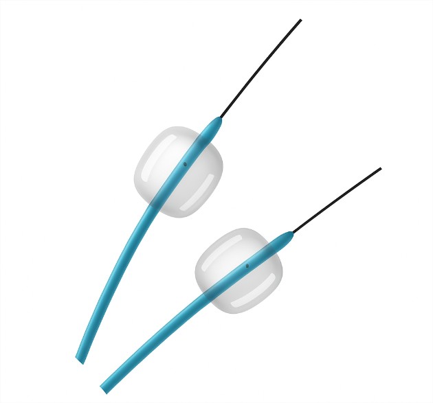 Balón extractor de vidrio laboratorio